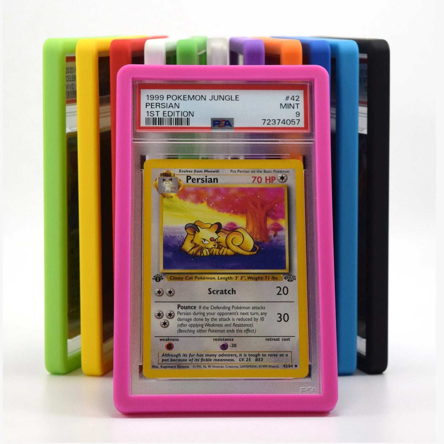 ShieldVault - 6 Pack Bumper Guards for PSA Graded Cards.