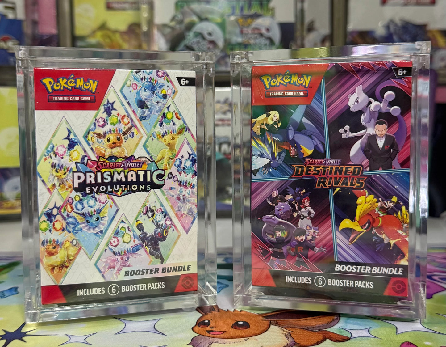 ShieldVault™ 5mm Magnetic Acrylic Case for Pokemon Booster Bundles - Fits 151, Paldean Fates & Modern Sets