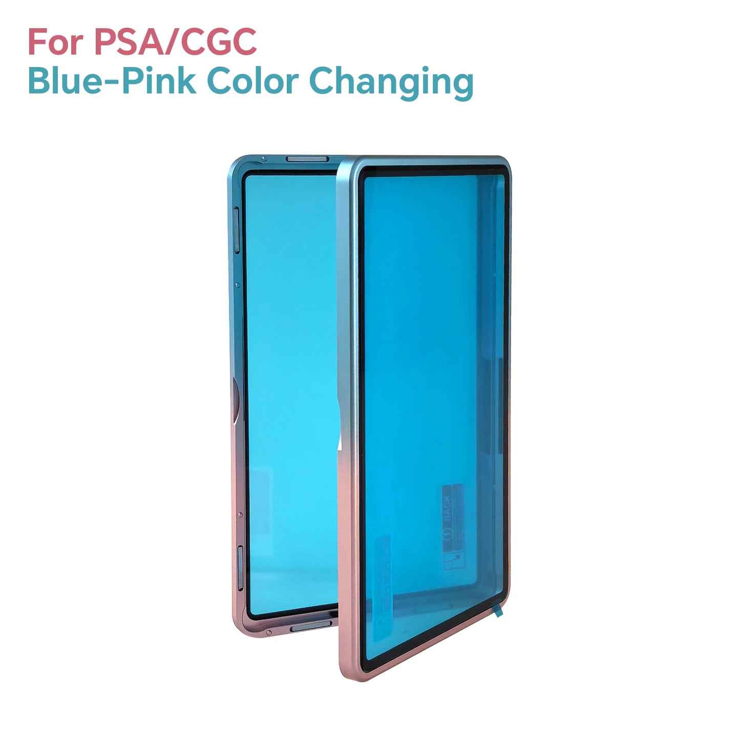 ShieldVault™ Titan Magnetic Slab Frame | Aluminum & UV Glass Protector for PSA, BGS, CGC Slabs