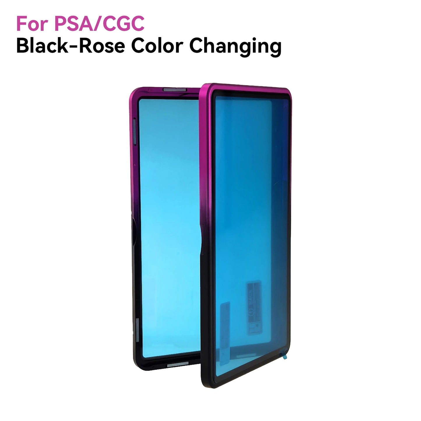 ShieldVault™ Titan Magnetic Slab Frame | Aluminum & UV Glass Protector for PSA, BGS, CGC Slabs