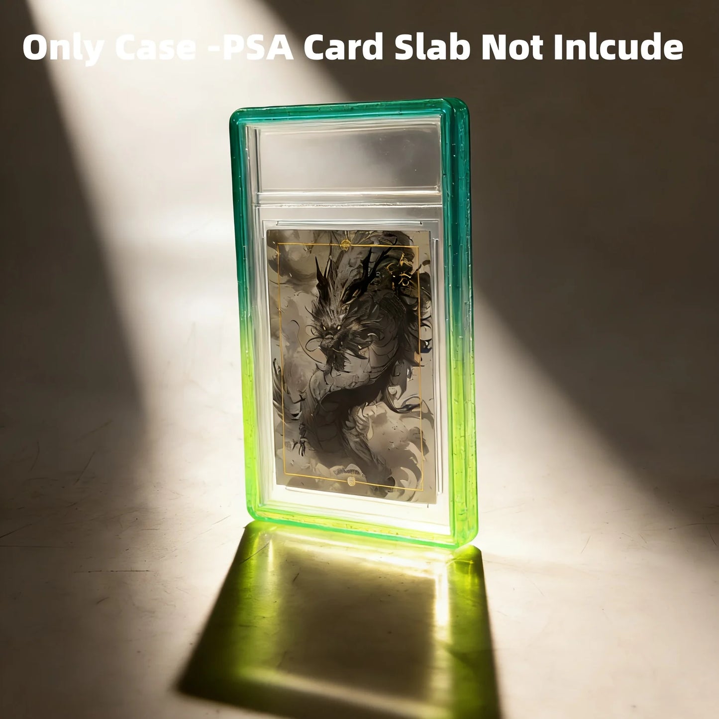 ShieldVault - Glitter TPU Slab Bumper Guard with Clear Back for PSA 35PT Graded Trading Card