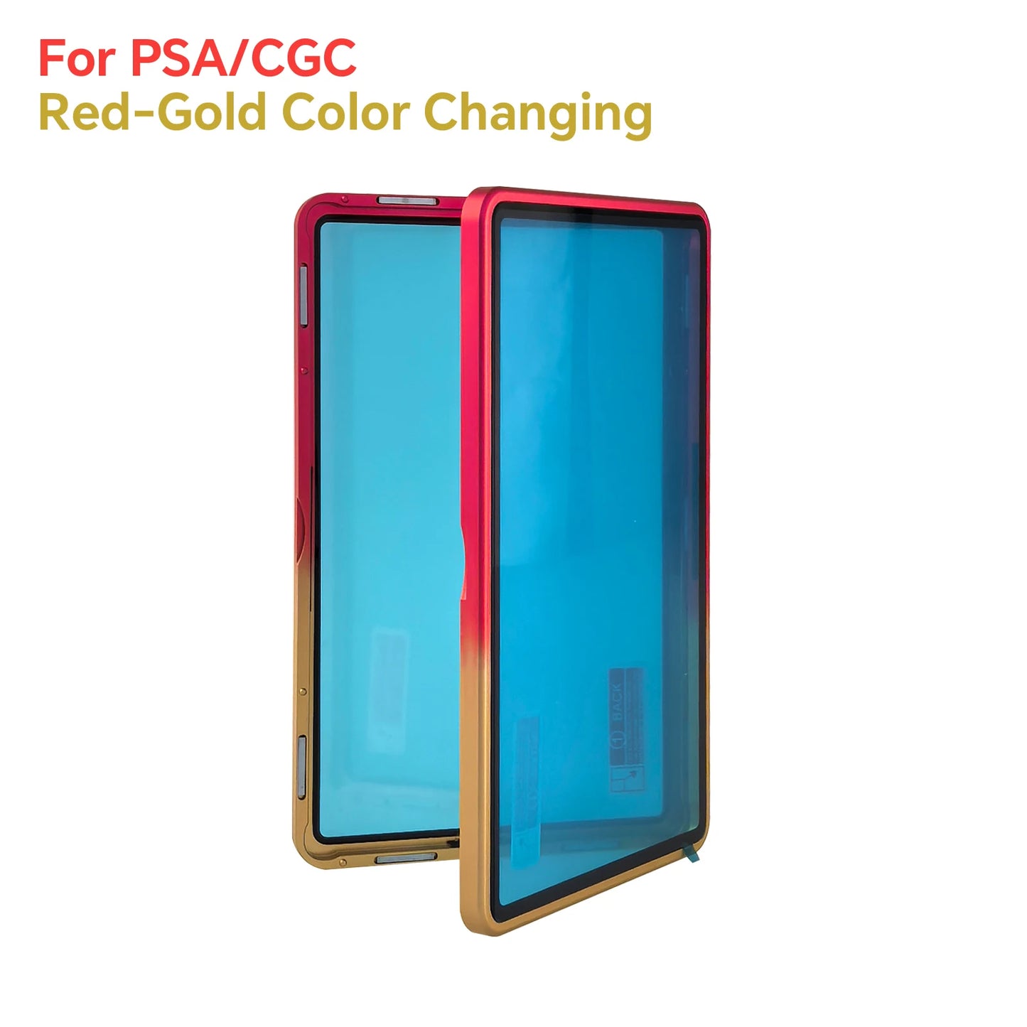 ShieldVault™ Titan Magnetic Slab Frame | Aluminum & UV Glass Protector for PSA, BGS, CGC Slabs