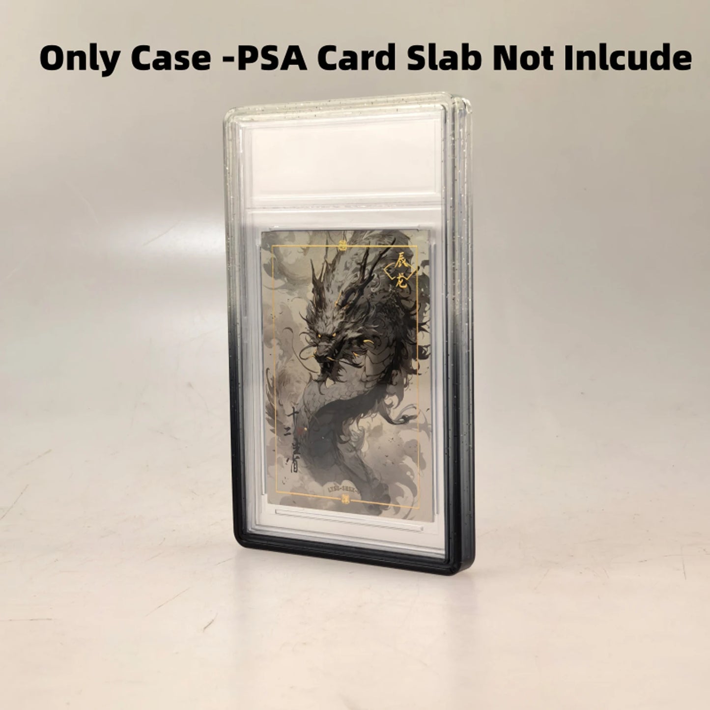 ShieldVault - Glitter TPU Slab Bumper Guard with Clear Back for PSA 35PT Graded Trading Card