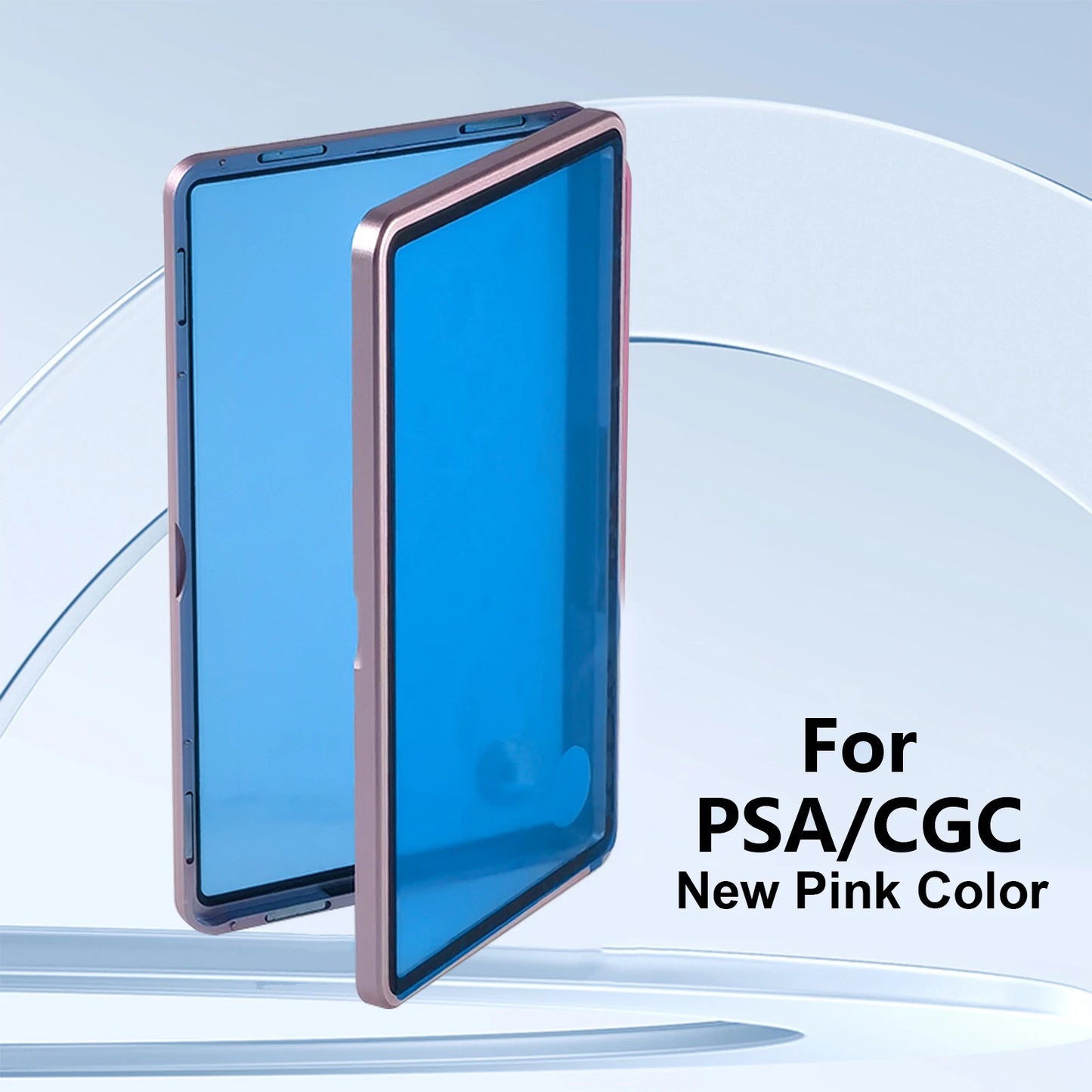 ShieldVault™ Titan Magnetic Slab Frame | Aluminum & UV Glass Protector for PSA, BGS, CGC Slabs