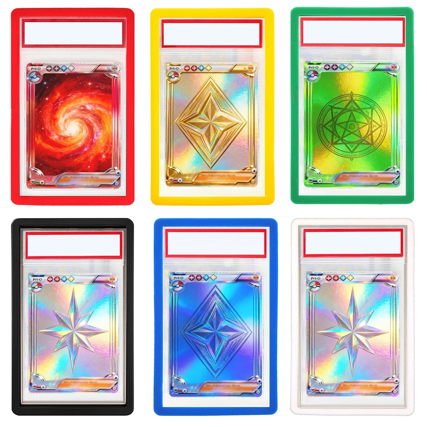 ShieldVault - 6 Pack Bumper Guards for PSA Graded Cards.