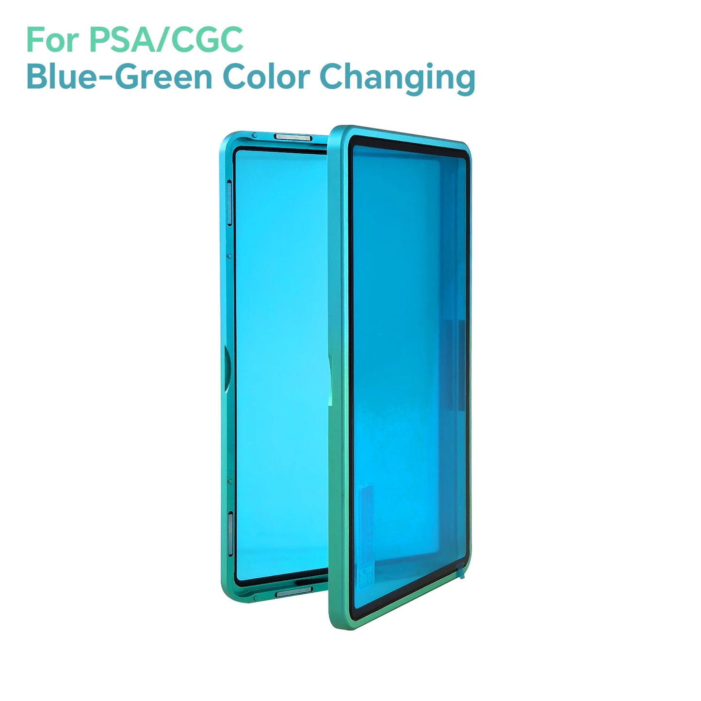 ShieldVault™ Titan Magnetic Slab Frame | Aluminum & UV Glass Protector for PSA, BGS, CGC Slabs