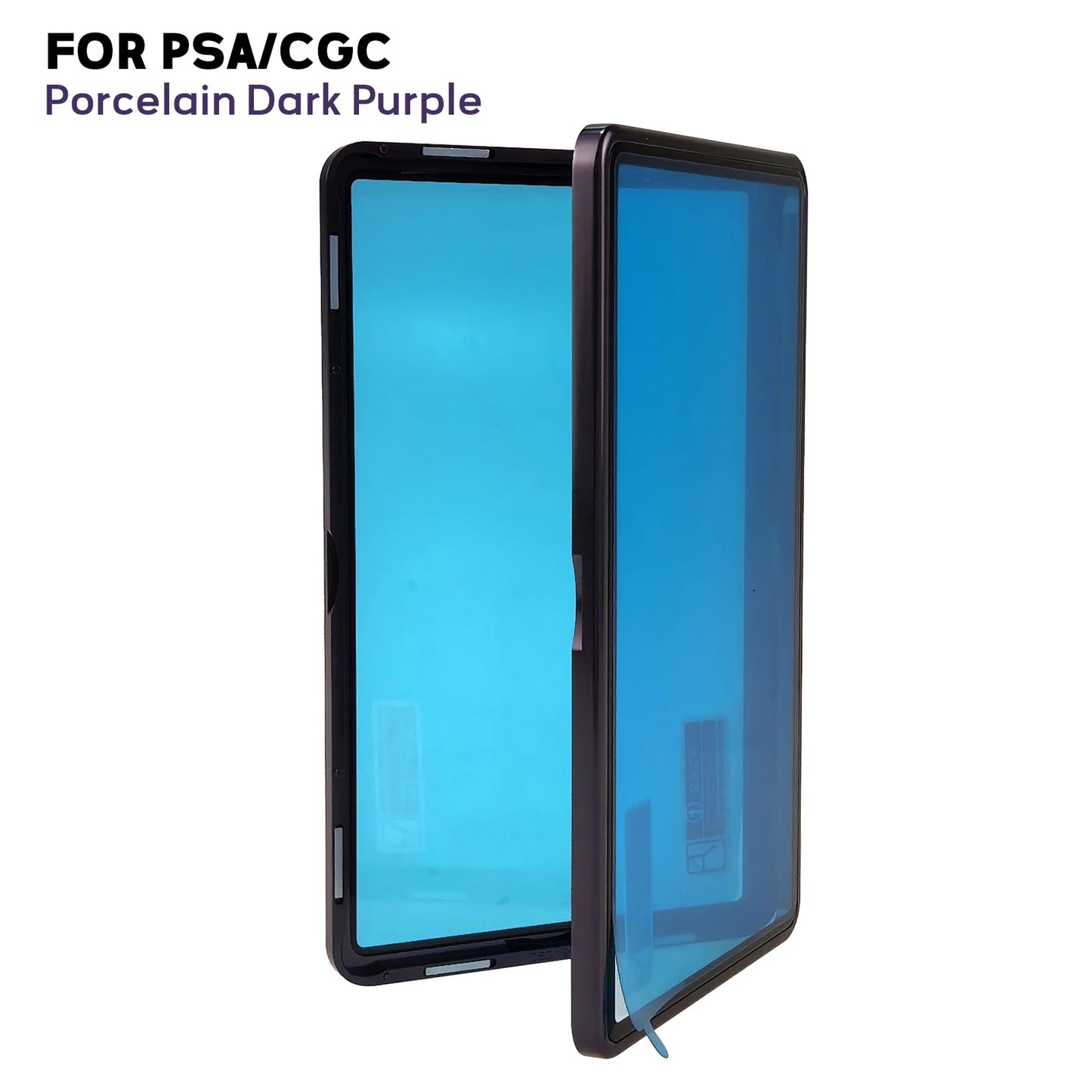 ShieldVault™ Titan Magnetic Slab Frame | Aluminum & UV Glass Protector for PSA, BGS, CGC Slabs