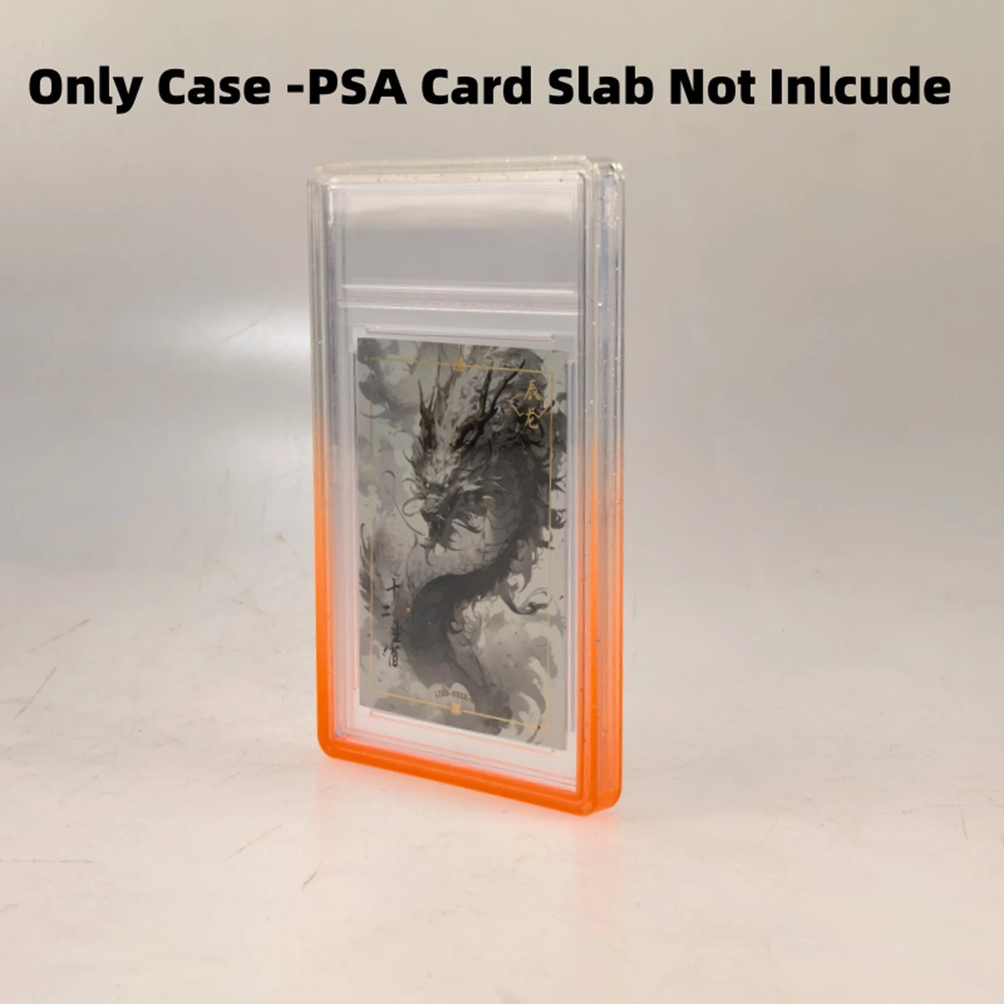 ShieldVault - Glitter TPU Slab Bumper Guard with Clear Back for PSA 35PT Graded Trading Card