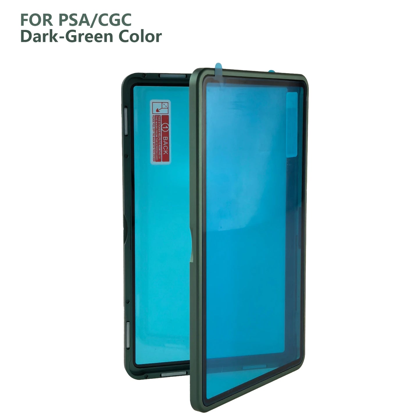 ShieldVault™ Titan Magnetic Slab Frame | Aluminum & UV Glass Protector for PSA, BGS, CGC Slabs