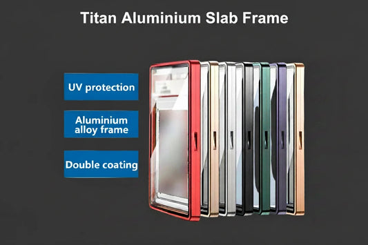 ShieldVault™ Titan Magnetic Slab Frame | Aluminum & UV Glass Protector for PSA, BGS, CGC Slabs