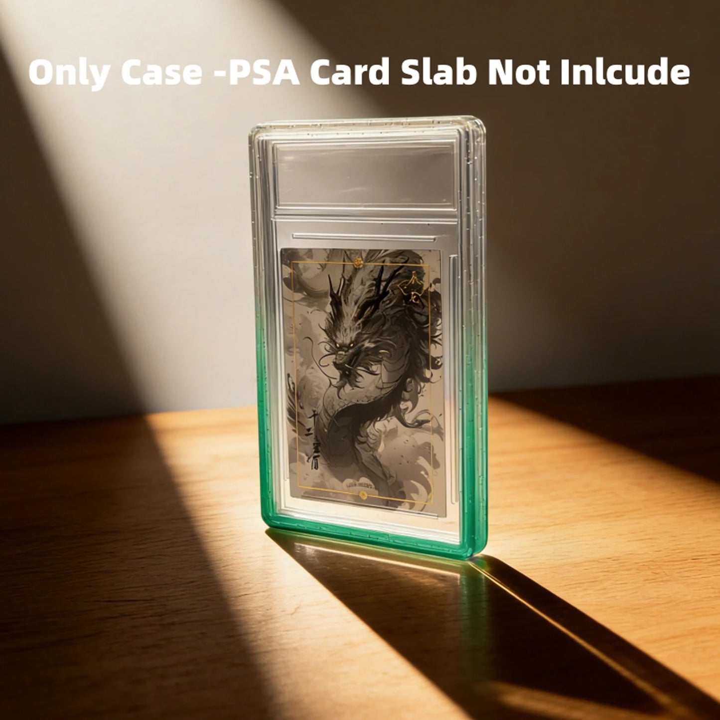 ShieldVault - Glitter TPU Slab Bumper Guard with Clear Back for PSA 35PT Graded Trading Card