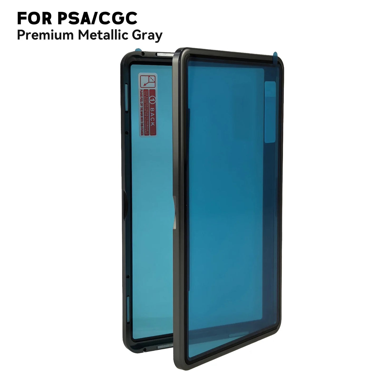 ShieldVault™ Titan Magnetic Slab Frame | Aluminum & UV Glass Protector for PSA, BGS, CGC Slabs