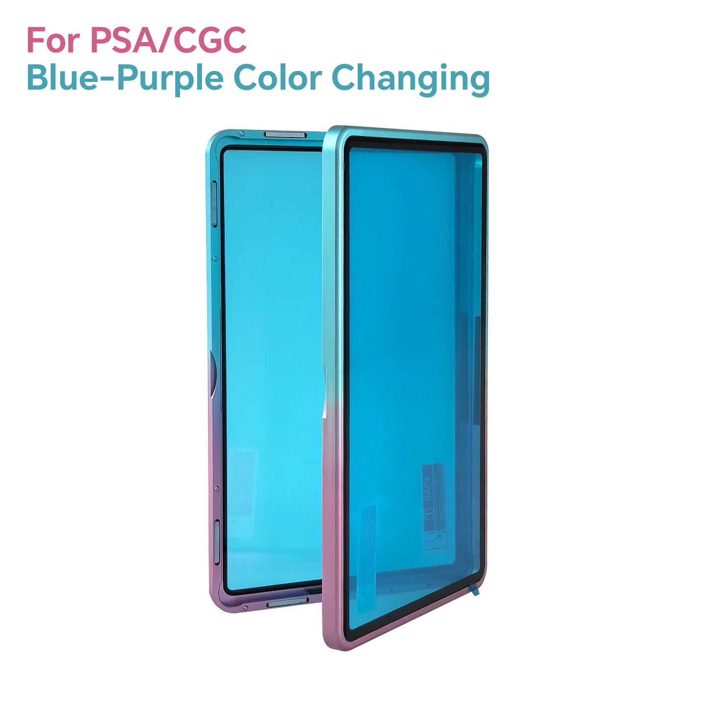 ShieldVault™ Titan Magnetic Slab Frame | Aluminum & UV Glass Protector for PSA, BGS, CGC Slabs